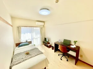 黒川駅（愛知県）のマンスリーマンション・ウィークリーマンション「【名古屋市西区/庄内通駅/駐車場/バストイレ別/洋室8帖】セントラルハイツ香呑 1K(No.1281271)」メイン画像