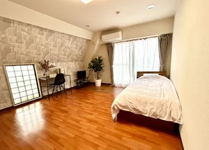 のマンスリーマンション・ウィークリーマンション「【岐阜市松鴻町/名鉄岐阜駅徒歩５分/無料Wi-Fi/家具家電付】（マンスリーベースＪＰ　No.001,002，011） １Ｒ(No.1281372)」メイン画像