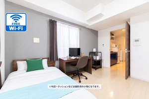 のマンスリーマンション・ウィークリーマンション「📣お値引き🈹キャンペーン✨Wi-Fi🛜無料✨禁煙🚭SステイLX難波EAST谷町九丁目🛁バストイレセパレート🚽(No.1282154)」メイン画像
