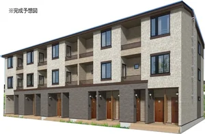 のマンスリーマンション・ウィークリーマンション「ピースフルⅢ 204・LDK(No.1282447)」メイン画像