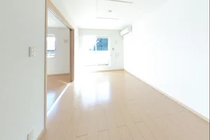 のマンスリーマンション・ウィークリーマンション「ＨＡＰＰＹ　ＬＩＦＥ　勝田Ⅱ 202・洋室(No.1282952)」メイン画像