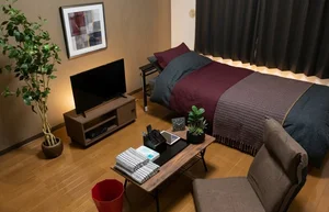 山陰のマンスリーマンション・ウィークリーマンション「Kマンスリー米子【米子市ウィークリーマンション・米子マンスリーマンション・禁煙・鳥取県】 303・1K-【中部屋】(No.128306)」メイン画像