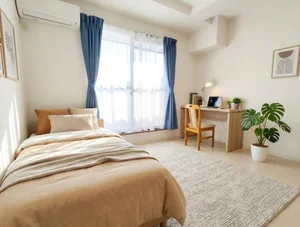 岸和田市のマンスリーマンション・ウィークリーマンション「🚉✨和泉大宮駅まで徒歩1分！周辺にコンビニや飲食店が揃う好立地🙆‍♀️✨ 306(No.1283250)」メイン画像