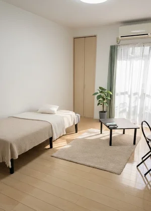 福岡県のマンスリーマンション・ウィークリーマンション「トーマンスリー直方市湯野原★ネット無料★敷地内駐車場有り（直方市湯野原２丁目） 1K(No.1283580)」メイン画像