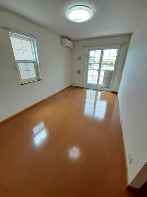 山口県のマンスリーマンション・ウィークリーマンション「クレール沖ノ原　Ｂ 102・洋室(No.1284377)」メイン画像