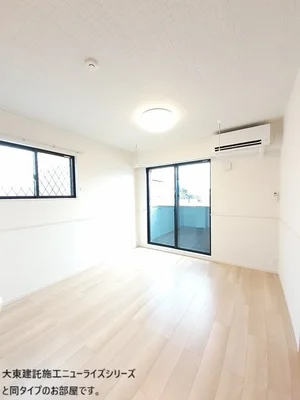 のマンスリーマンション・ウィークリーマンション「セリーンガーデン　Ⅲ 104・洋室(No.1284947)」メイン画像