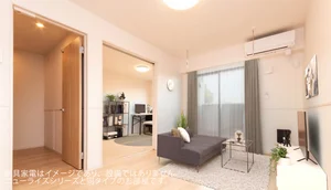 のマンスリーマンション・ウィークリーマンション「セリーンガーデン　Ⅳ 204・洋室(No.1284951)」メイン画像