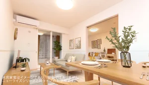 のマンスリーマンション・ウィークリーマンション「セリーンガーデン　Ⅳ 101・洋室(No.1284958)」メイン画像