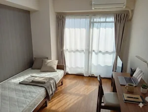 明石市のマンスリーマンション・ウィークリーマンション「🌈新規OPEN賃料半額！JR山陽本線『明石』徒歩４分🚃ネット無料📶駐車場有(要確認)🚗バストイレ別🛀【M058-60】(No.1285274)」メイン画像