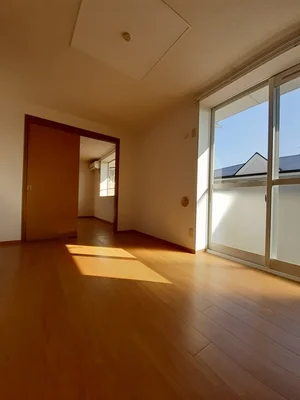 牛渕駅（愛媛県）のマンスリーマンション・ウィークリーマンション「シャルマン牛渕Ａ 201・洋室(No.1285863)」メイン画像