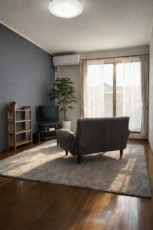 のマンスリーマンション・ウィークリーマンション「トーマンスリー鳥栖市弥生が丘２★広々１LDK★駐車場敷地内（鳥栖市弥生が丘４丁目） 1LDK(No.1286209)」メイン画像