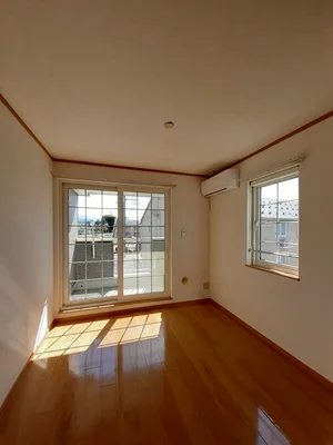 電鉄黒部駅（富山県）のマンスリーマンション・ウィークリーマンション「リヴィエールＢ 201・洋室(No.1287409)」メイン画像