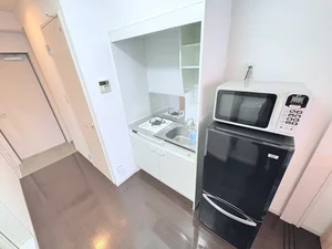 家電備え付なので、自由に使ってあたたかいご飯がその日から作れます!