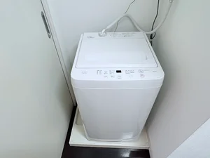 洗濯機は室内に設置しております♪入居後すぐにご利用が可能です(^^♪タオル1式分もご用意しております☆彡