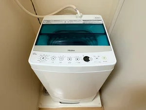 洗濯機は室内に設置しております♪入居後すぐにご利用が可能です(^^♪タオル1式分もご用意しております☆彡