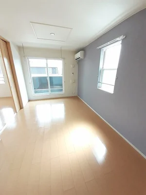 新倉敷駅（岡山県）のマンスリーマンション・ウィークリーマンション「マロンＢ 201・洋室(No.1288580)」メイン画像