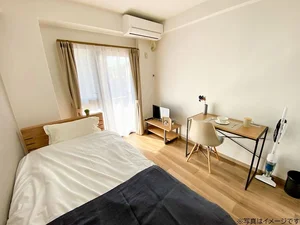 習志野市のマンスリーマンション・ウィークリーマンション「ユニオンマンスリー京成谷津ノルティア１ 203 1R・シングル(No.1289027)」メイン画像