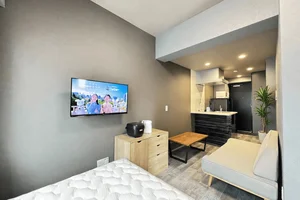 鶴舞駅（愛知県）のマンスリーマンション・ウィークリーマンション「アルDEスリー矢場町 5A・1R(No.1289037)」メイン画像