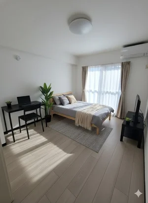 のマンスリーマンション・ウィークリーマンション「【西焼津駅5分】Wi-Fi無料・家具家電付 1B[Y001](No.1290271)」メイン画像