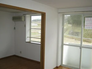 津山市のマンスリーマンション・ウィークリーマンション「サンヒルズ志戸部Ｂ 201・洋室(No.1290886)」メイン画像