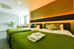 札幌医科大学附属病院周辺のマンスリーマンション・ウィークリーマンション「【無料Wi-Fi / 最大6名の広々快適】シティパレス菊水・札幌観光に便利 ※3~4月空き有 2F-A　ラベンダー(No.1291254)」メイン画像