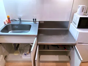 食器類も豊富で長期利用に最適！