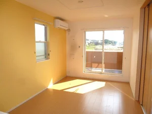 東伯郡琴浦町のマンスリーマンション・ウィークリーマンション「メゾン・エフォール琴浦Ａ 201・洋室(No.1291783)」メイン画像