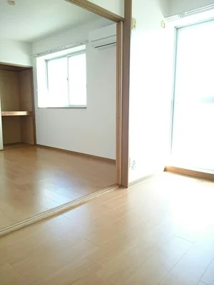 岡山市中区のマンスリーマンション・ウィークリーマンション「ニューエルディム花水木Ｂ 101・洋室(No.1291796)」メイン画像