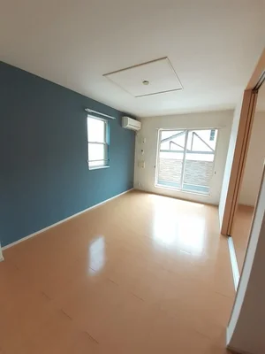 岡山県のマンスリーマンション・ウィークリーマンション「ｇｒｅｅｎｃｏｕｒｔドイヤシキ 201・洋室(No.1291808)」メイン画像