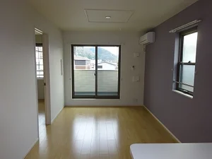 岡山県のマンスリーマンション・ウィークリーマンション「フロスト　フラワーズ　Ⅲ 201・洋室(No.1291813)」メイン画像