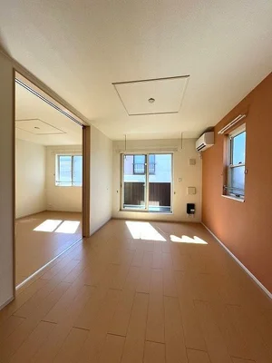 島田市のマンスリーマンション・ウィークリーマンション「Ｆｒｉｓｃｈ　Ｈｅｉｍ　Ｂ 202・洋室(No.1292696)」メイン画像