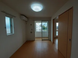 坂井市のマンスリーマンション・ウィークリーマンション「トゥ－・ル・モンド　Ⅱ 202・洋室(No.1293888)」メイン画像