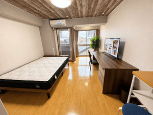 のマンスリーマンション・ウィークリーマンション「アルDEスリー岐阜駅 303・ダブルRoom(No.1294787)」メイン画像