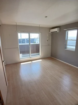 倉敷駅（岡山県）・倉敷市駅（岡山県）のマンスリーマンション・ウィークリーマンション「パーク・ヴィラＹ　Ａ 201・洋室(No.1295680)」メイン画像