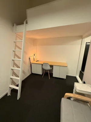 長崎市のマンスリーマンション・ウィークリーマンション「ジェイ宿町 203・ロフト付き・シングルベッド・40インチテレビ(No.1295819)」メイン画像