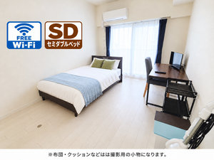 兵庫駅（兵庫県）のマンスリーマンション・ウィークリーマンション「📣お値引き🈹キャンペーン✨Wi-Fi🛜無料✨禁煙🚭セミダブル🛌Sステイ兵庫駅前WestGate 505(No.1295941)」メイン画像