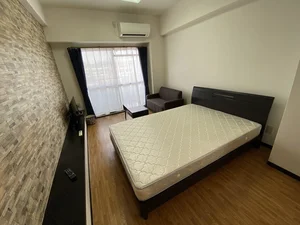 のマンスリーマンション・ウィークリーマンション「Sステイ姫路市役所前１【禁煙ルーム・１K・ダブルベッド】(No.1295943)」メイン画像