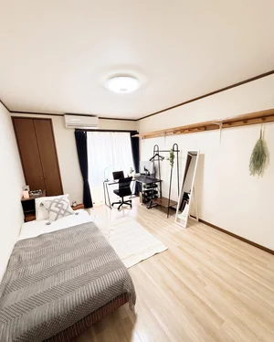 高崎市のマンスリーマンション・ウィークリーマンション「【群馬パース大学まで 徒歩9分！】【Wi-Fi無料📶】マンスリータウン飯塚町Ａ 103(No.1296813)」メイン画像