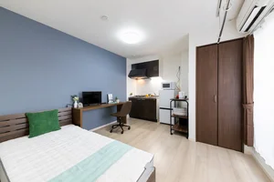 のマンスリーマンション・ウィークリーマンション「SステイAR羽衣駅前【禁煙ルーム・Wi-Fi無料】 Aタイプ(No.1296814)」メイン画像