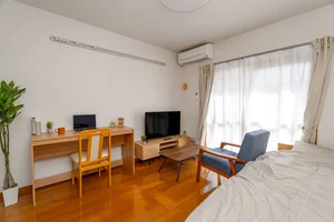 のマンスリーマンション・ウィークリーマンション「コンビニ徒歩1分✨駐車場＆Wifi無料✨家具家電付❗TM74 202(No.1298116)」メイン画像