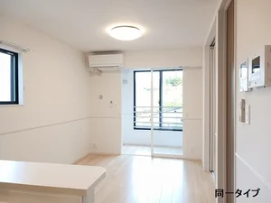 のマンスリーマンション・ウィークリーマンション「ローズ　ガーデン　櫛川　Ａ 201・洋室(No.1299048)」メイン画像