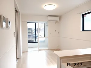 のマンスリーマンション・ウィークリーマンション「ローズ　ガーデン　櫛川　Ａ 102・洋室(No.1299049)」メイン画像