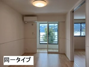 のマンスリーマンション・ウィークリーマンション「ローズ　ガーデン　櫛川　Ｂ 201・洋室(No.1299053)」メイン画像