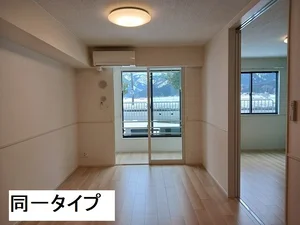 のマンスリーマンション・ウィークリーマンション「ローズ　ガーデン　櫛川　Ｂ 102・洋室(No.1299055)」メイン画像