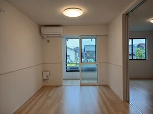 福井県のマンスリーマンション・ウィークリーマンション「ローズ　ガーデン　櫛川　Ｂ 101・洋室(No.1299056)」メイン画像