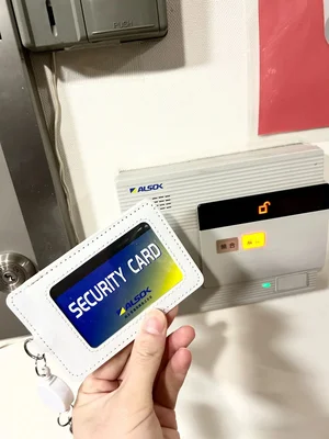 オートロック・カードキーでセキュリティも◎