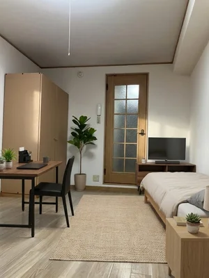 鳥取大学米子キャンパス周辺のマンスリーマンション・ウィークリーマンション「きららマンスリー米子駅南 1R-102(No.1299591)」メイン画像