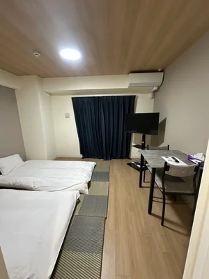 恵美須町駅（大阪府）のマンスリーマンション・ウィークリーマンション「R SQUARE日本橋Ｉ 701号・ツインルーム(No.1300603)」メイン画像