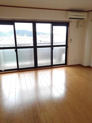 岡山市のマンスリーマンション・ウィークリーマンション「スカイマンション 302・洋室(No.1301123)」メイン画像