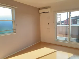 筑西市のマンスリーマンション・ウィークリーマンション「ソレイユ横島Ｂ 202・洋室(No.1301411)」メイン画像